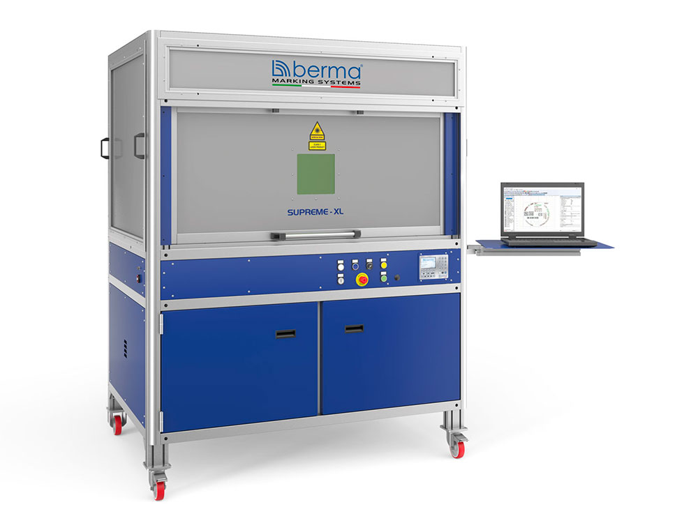 Marcatrice Laser Cabinata