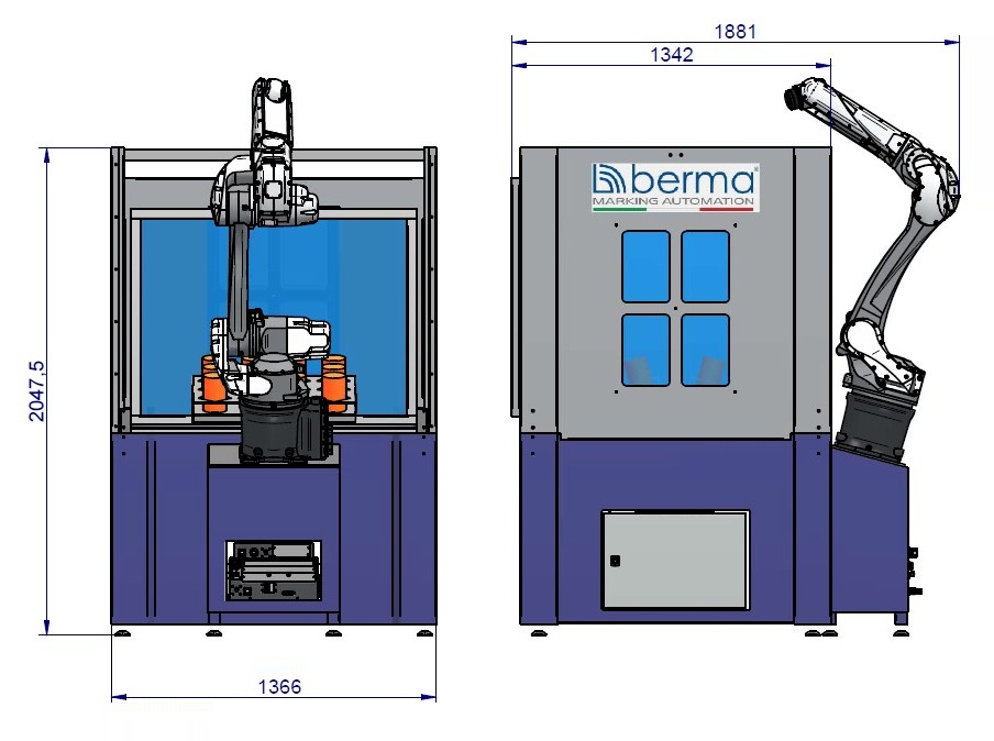 Caricatore per macchine CNC